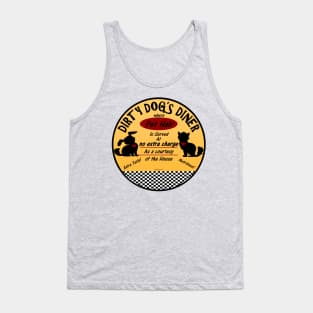 Dirty Dog's Diner, round Tank Top